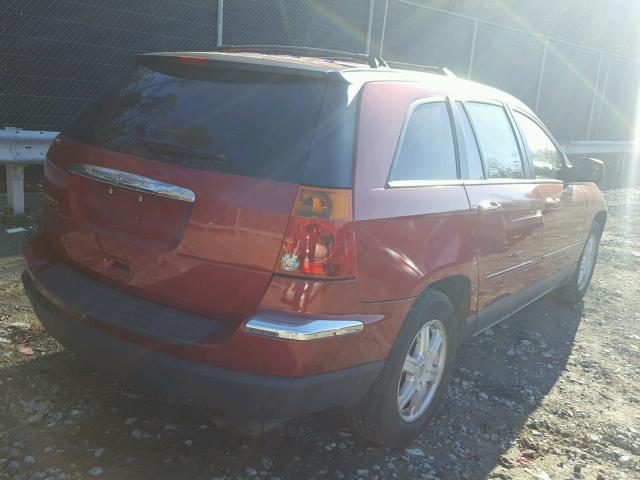 2A8GM68456R605345 - 2006 CHRYSLER PACIFICA T RED photo 4