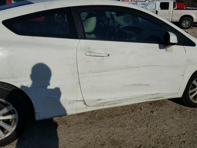 2HGFG3B84CH530628 - 2012 HONDA CIVIC EX WHITE photo 9