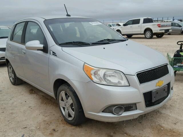 KL1TD6DE4BB189776 - 2011 CHEVROLET AVEO LS SILVER photo 1