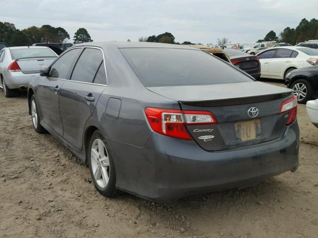 4T1BF1FK6EU317721 - 2014 TOYOTA CAMRY L GRAY photo 3