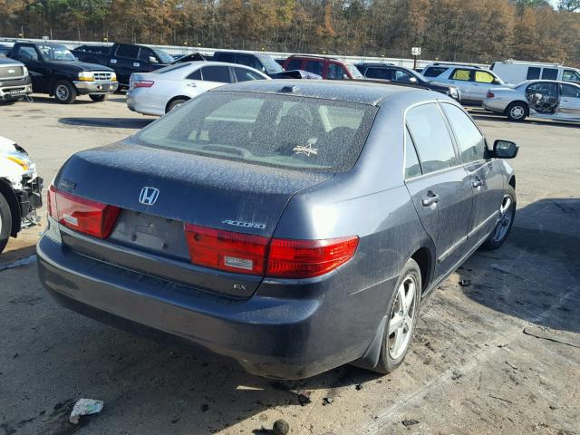 1HGCM56845A104151 - 2005 HONDA ACCORD EX GRAY photo 4