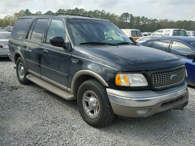 1FMRU17W81LB45133 - 2001 FORD EXPEDITION BLACK photo 1