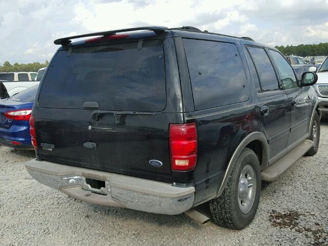 1FMRU17W81LB45133 - 2001 FORD EXPEDITION BLACK photo 4