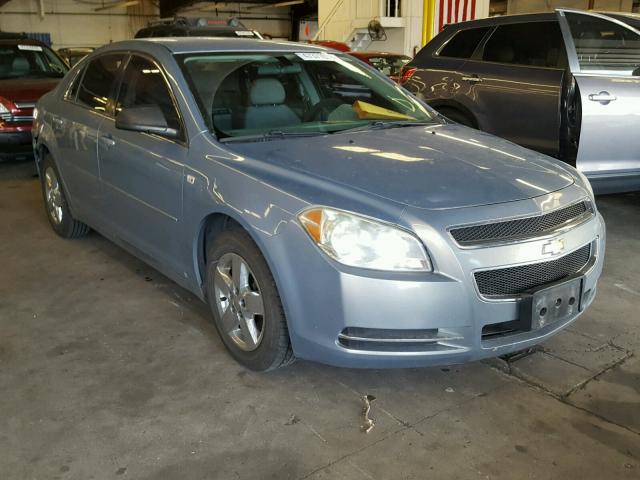 1G1ZG57B08F212017 - 2008 CHEVROLET MALIBU LS ლურჯი ფოტო 1