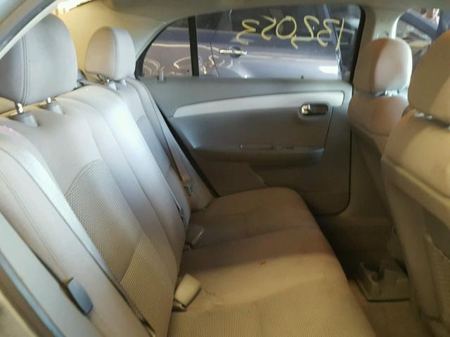 1G1ZG57B08F212017 - 2008 CHEVROLET MALIBU LS ლურჯი ფოტო 6