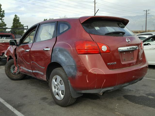 JN8AS5MV8DW624847 - 2013 NISSAN ROGUE S RED photo 3