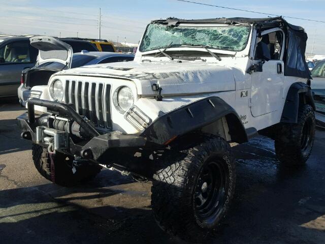 1J4FA39S53P332485 - 2003 JEEP WRANGLER C WHITE photo 2