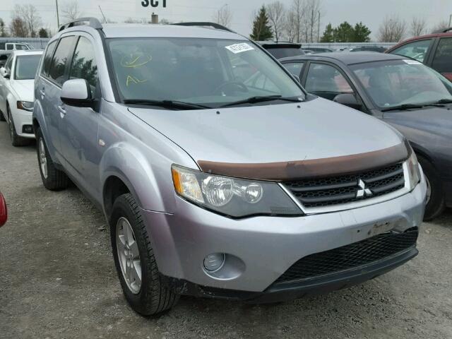 JA4LT21W68Z603121 - 2008 MITSUBISHI OUTLANDER SILVER photo 1