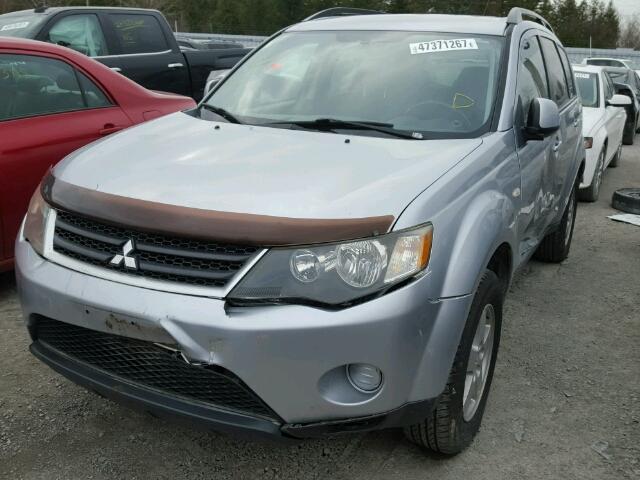 JA4LT21W68Z603121 - 2008 MITSUBISHI OUTLANDER SILVER photo 2