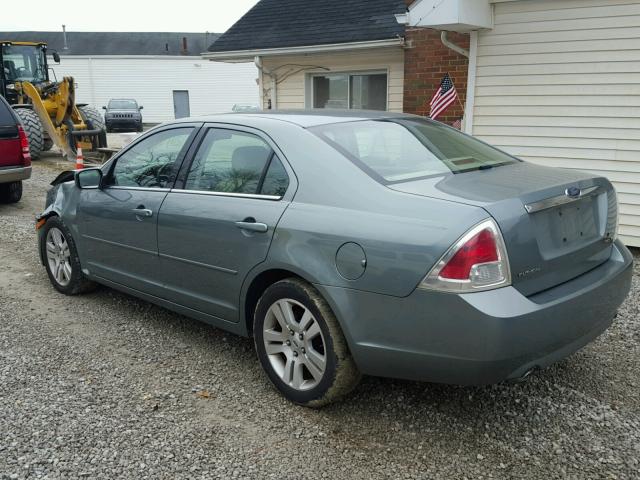 3FAFP08136R228575 - 2006 FORD FUSION SEL TEAL photo 3