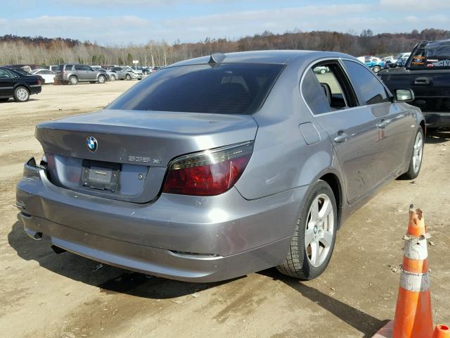 WBANV93598CZ69855 - 2008 BMW 535 XI SILVER photo 4