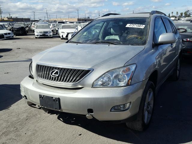 2T2GA31U05C031398 - 2005 LEXUS RX 330 SILVER photo 2