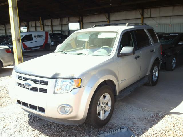 1FMCU49379KC04393 - 2009 FORD ESCAPE HYB TAN photo 2