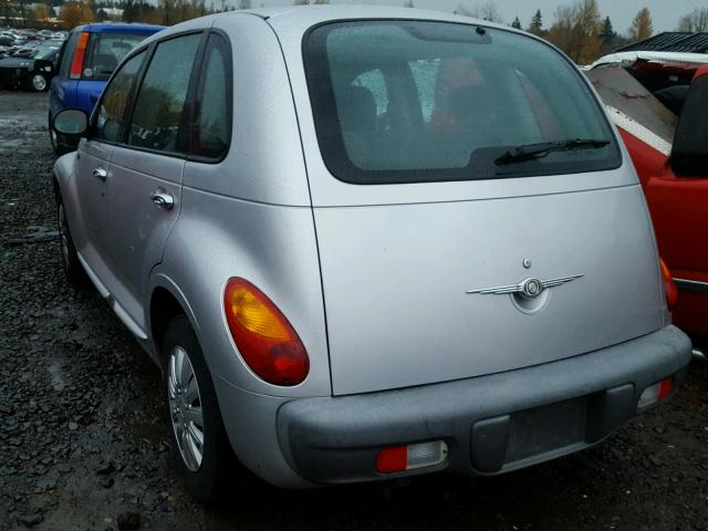 3C4FY48B12T296331 - 2002 CHRYSLER PT CRUISER SILVER photo 3