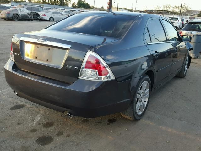 3FAHP08107R198512 - 2007 FORD FUSION SEL GRAY photo 4