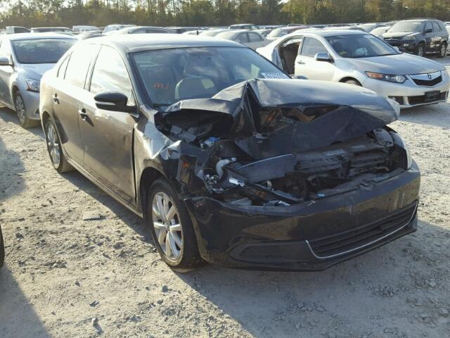 3VWD07AJXEM431190 - 2014 VOLKSWAGEN JETTA SE BLACK photo 1