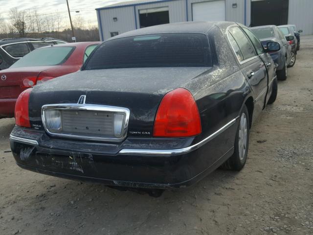 1LNHM84W17Y621565 - 2007 LINCOLN TOWN CAR E BLACK photo 4