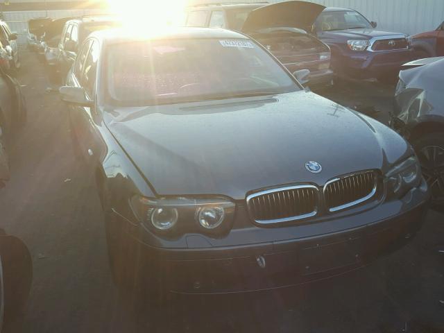 WBAGL63412DP53164 - 2002 BMW 745 I GRAY photo 1