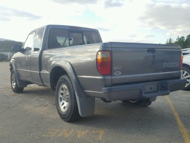 4F4YR46U95PM03068 - 2005 MAZDA B3000 CAB GRAY photo 3