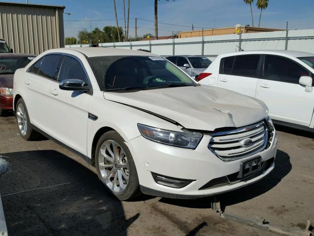 1FAHP2F84FG172965 - 2015 FORD TAURUS LIM WHITE photo 1