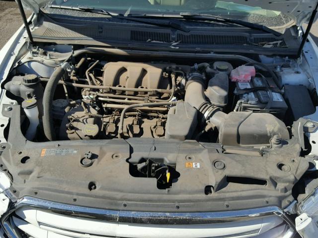 1FAHP2F84FG172965 - 2015 FORD TAURUS LIM WHITE photo 7