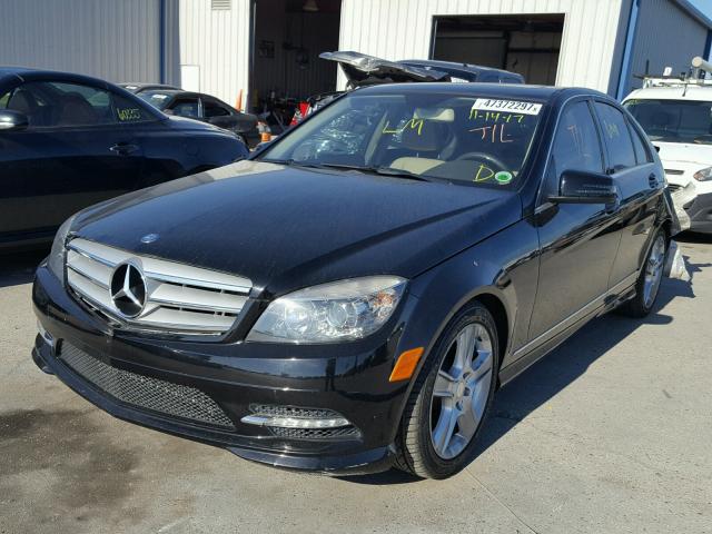 WDDGF5EB2BA450305 - 2011 MERCEDES-BENZ C 300 黑色 照片 2