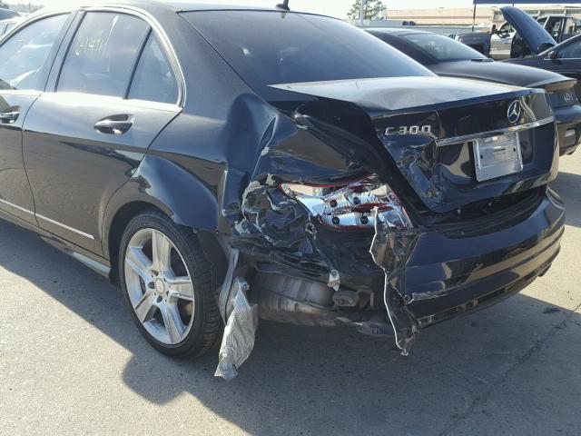 WDDGF5EB2BA450305 - 2011 MERCEDES-BENZ C 300 黑色 照片 9