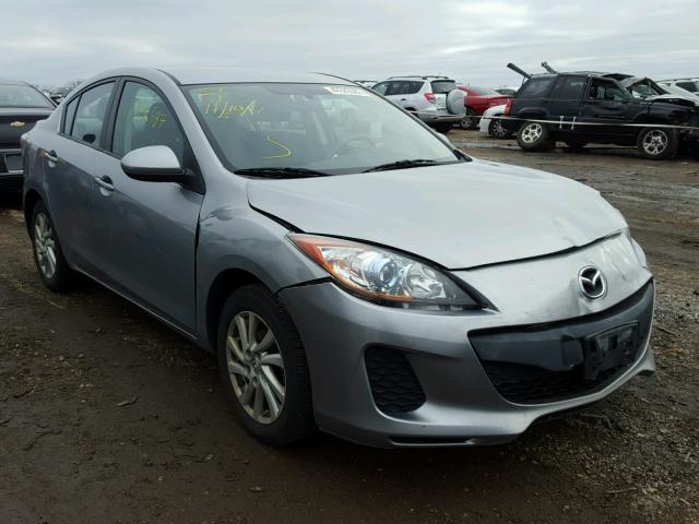 JM1BL1V71C1611777 - 2012 MAZDA 3 I SILVER photo 1