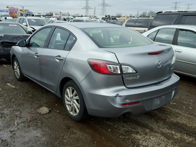 JM1BL1V71C1611777 - 2012 MAZDA 3 I SILVER photo 3