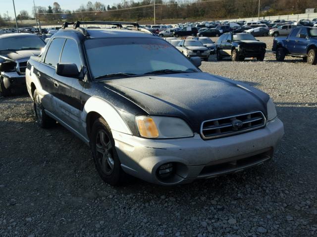 4S4BT62C336111441 - 2003 SUBARU BAJA SPORT BLACK photo 1