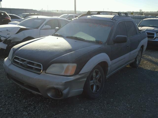 4S4BT62C336111441 - 2003 SUBARU BAJA SPORT BLACK photo 2