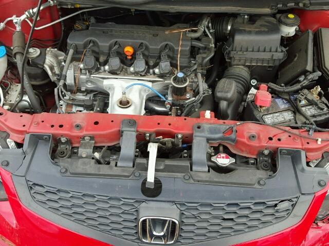 2HGFG3B8XDH523300 - 2013 HONDA CIVIC EX წითელი ფოტო 7