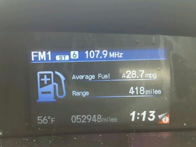 2HGFG3B8XDH523300 - 2013 HONDA CIVIC EX წითელი ფოტო 8