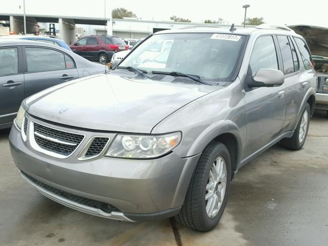 5S3ET13S172803859 - 2007 SAAB 9-7X 4.2I GRAY photo 2