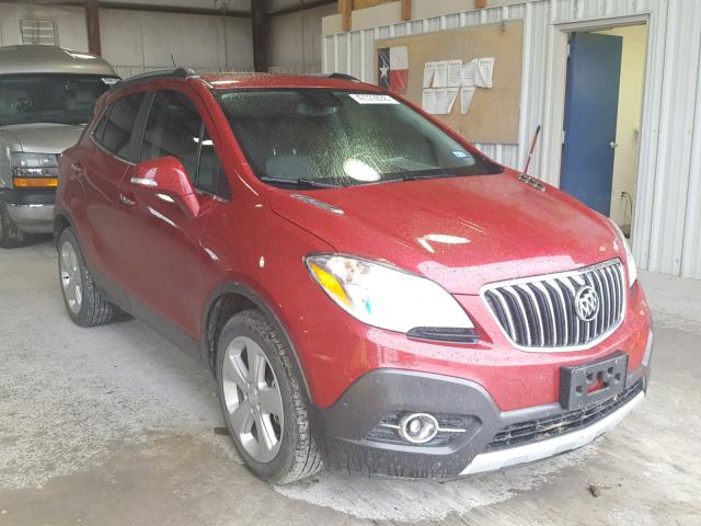 KL4CJCSB8FB173993 - 2015 BUICK ENCORE RED photo 1