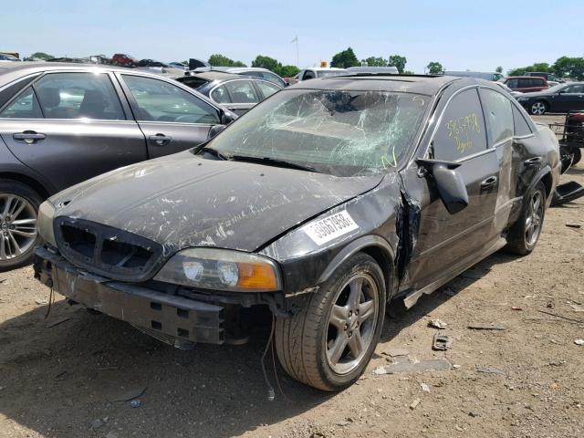 1LNHM87A62Y646163 - 2002 LINCOLN LS BLACK photo 2