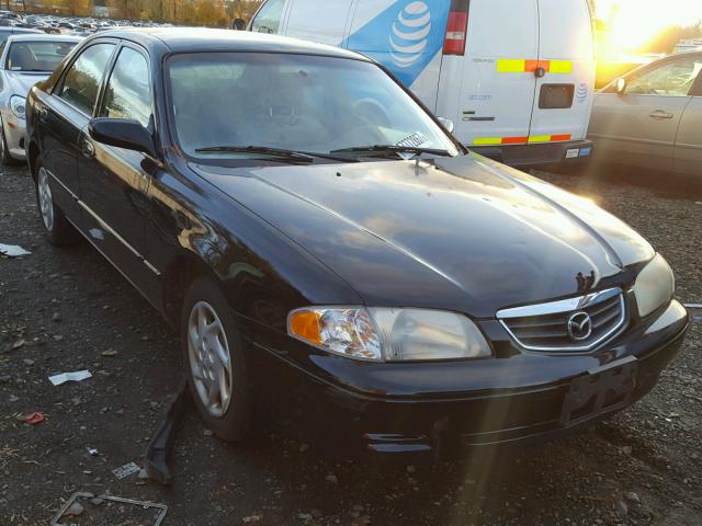 1YVGF22C715209878 - 2001 MAZDA 626 ES BLACK photo 1