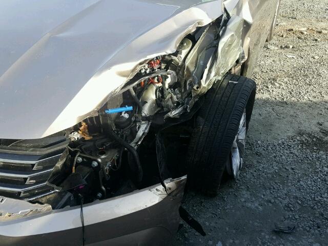 1VWAS7A30GC008329 - 2016 VOLKSWAGEN PASSAT S بيج صورة 9