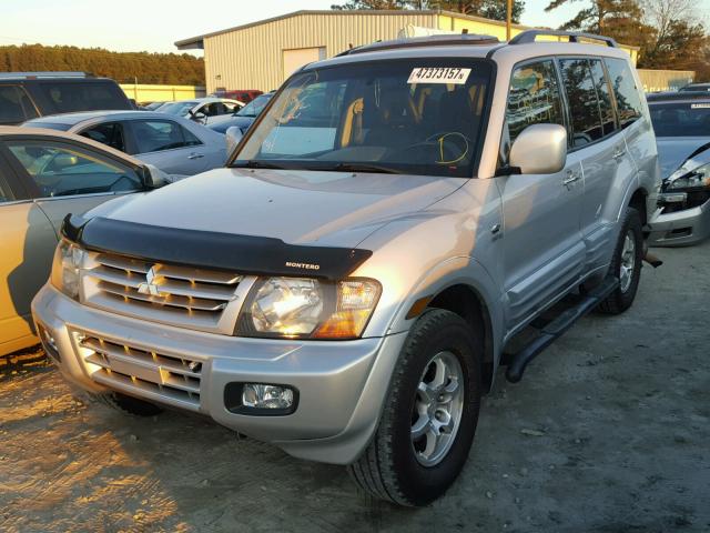 JA4MW51R92J042863 - 2002 MITSUBISHI MONTERO LI SILVER photo 2