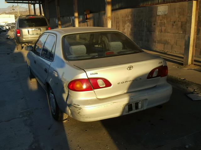 1NXBR12E5YZ392146 - 2000 TOYOTA COROLLA VE SILVER photo 3