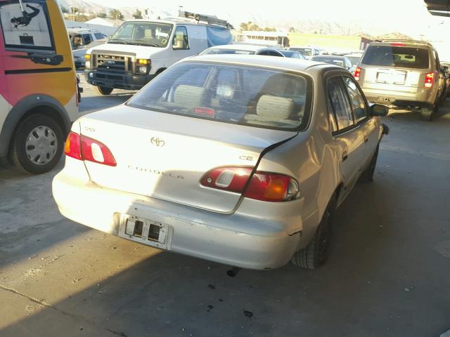 1NXBR12E5YZ392146 - 2000 TOYOTA COROLLA VE SILVER photo 4