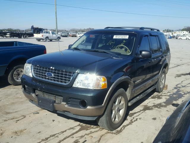 1FMDU74K44ZB29432 - 2004 FORD EXPLORER E GREEN photo 2