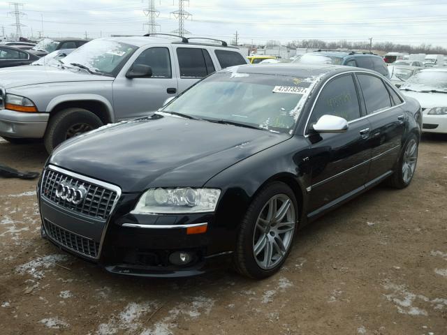 WAUPN44E07N006100 - 2007 AUDI S8 QUATTRO BLACK photo 2