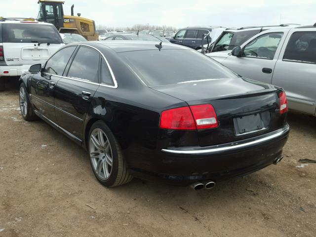 WAUPN44E07N006100 - 2007 AUDI S8 QUATTRO BLACK photo 3