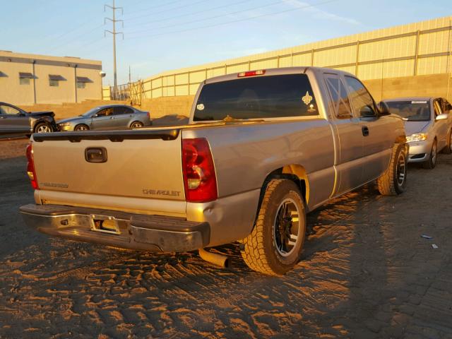 2GCEC19X431274863 - 2003 CHEVROLET SILVERADO BEIGE photo 4