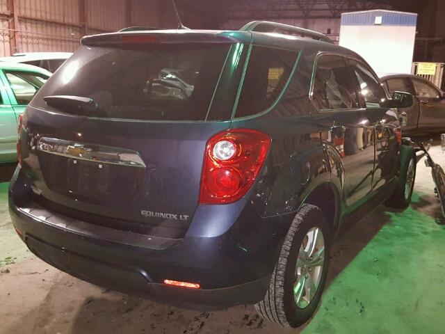 2GNALBEKXE6363400 - 2014 CHEVROLET EQUINOX LT BLUE photo 4