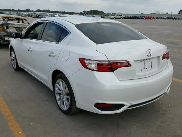 19UDE2F72GA011686 - 2016 ACURA ILX PREMIU WHITE photo 3