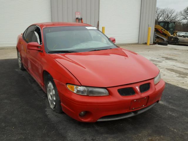 1G2WP52KXXF333898 - 1999 PONTIAC GRAND PRIX Կարմիր լուսանկար 1