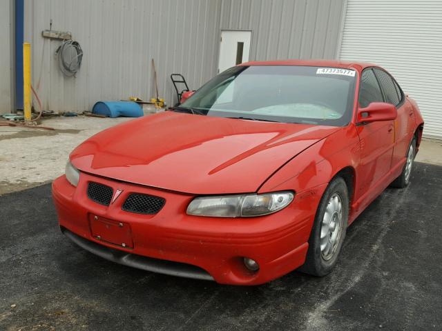1G2WP52KXXF333898 - 1999 PONTIAC GRAND PRIX Կարմիր լուսանկար 2