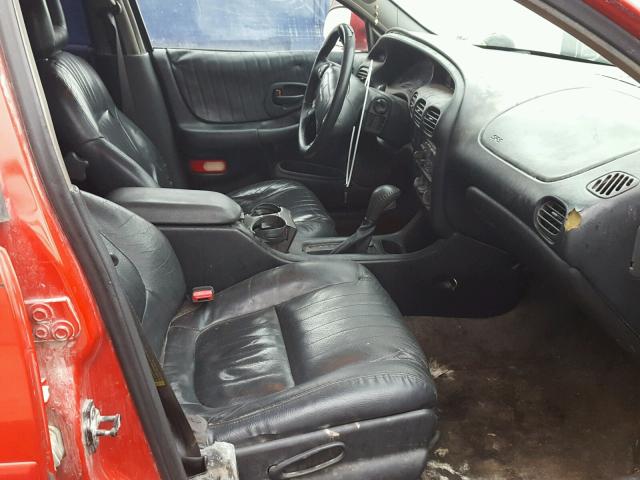 1G2WP52KXXF333898 - 1999 PONTIAC GRAND PRIX Կարմիր լուսանկար 5